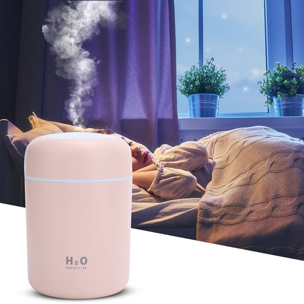 Mini USB Ultrasonic Humidifier – 300ML