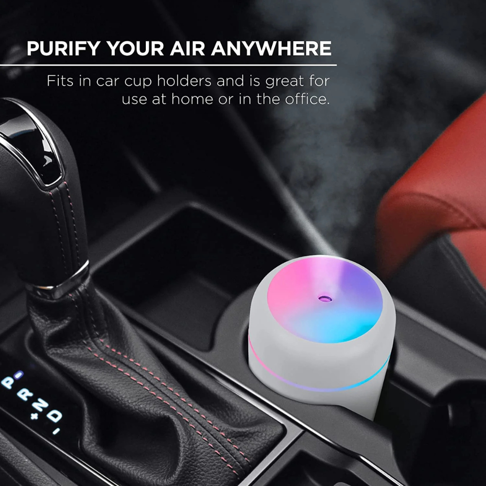 Mini USB Ultrasonic Humidifier – 300ML
